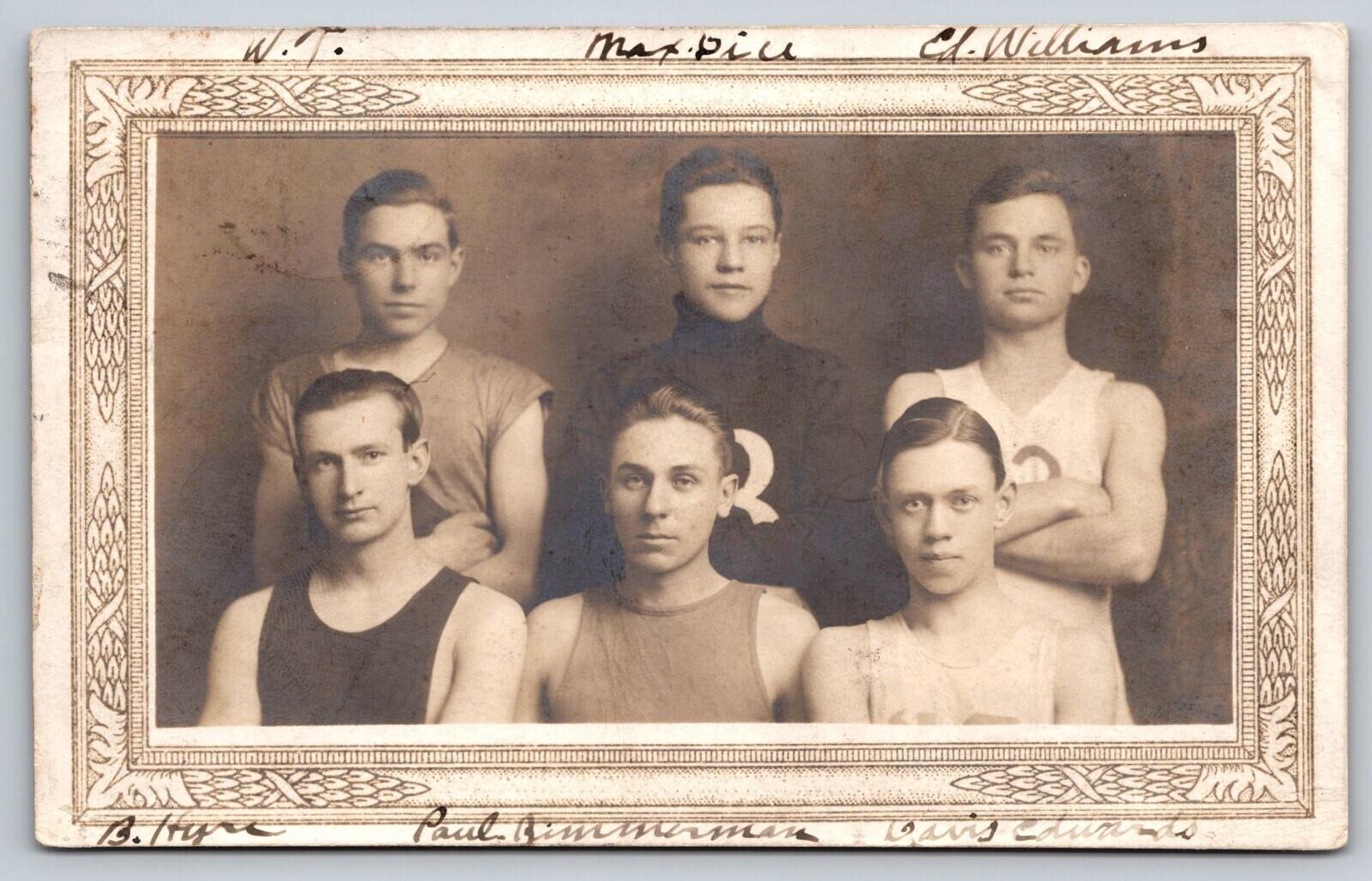 Washington Court House Track And Field Team RPPC