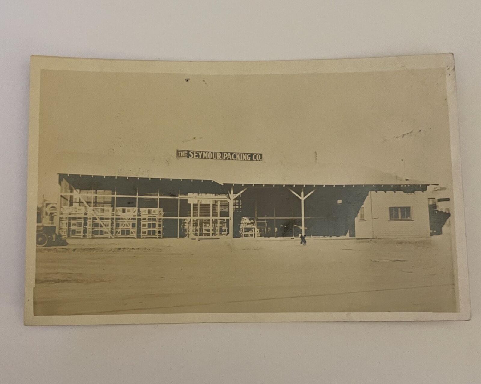 Seymour Packing CO. RPPC Postcard