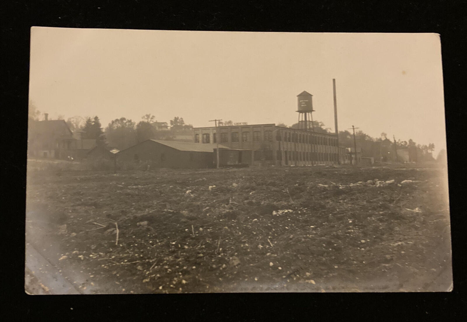 US Steel Lock Co RPPC Postcard