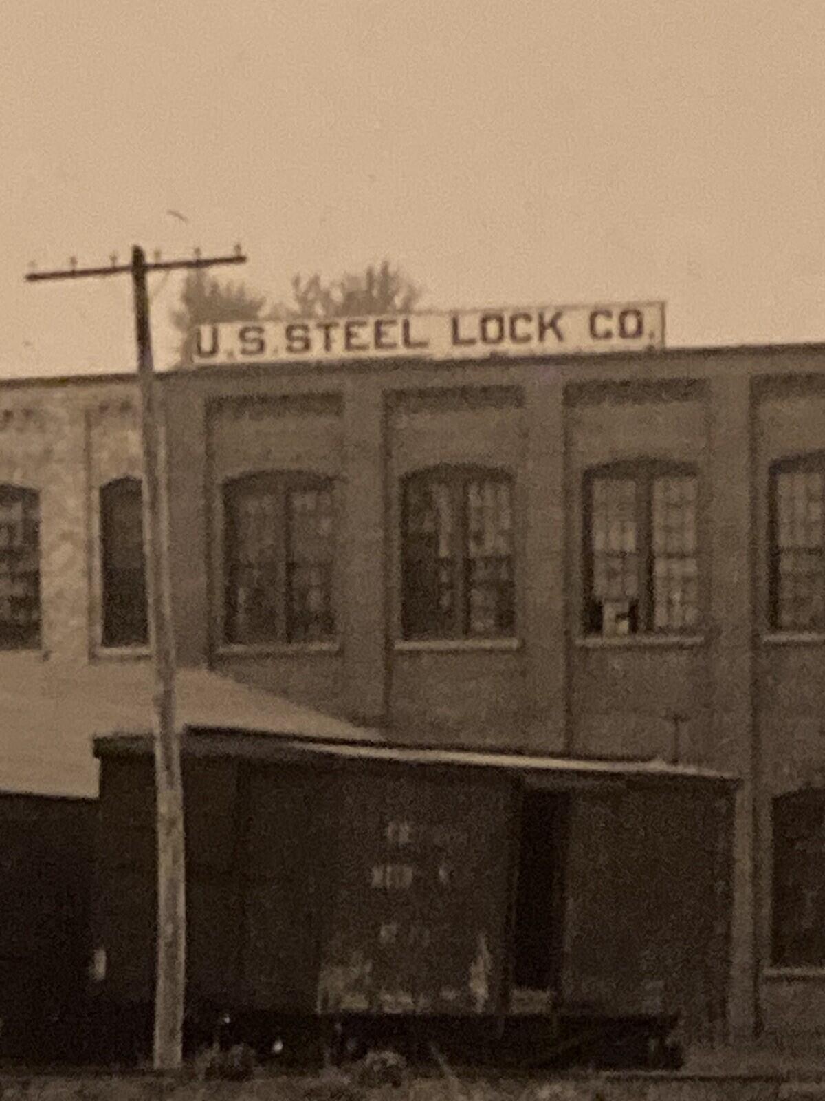 US Steel Lock Co RPPC Postcard - Image 3
