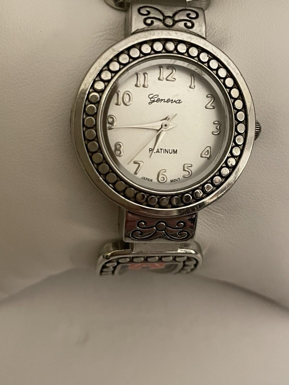 Auburn University Watch Women's Watch AU College Bracelet Watch By Geneva - Image 2