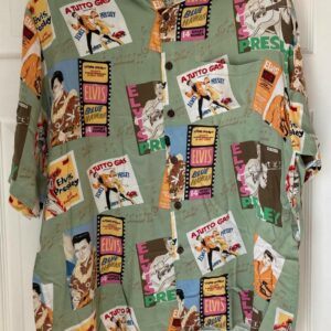 Reyn Spooner Elvis Presley Hawaiian Shirt Size Large