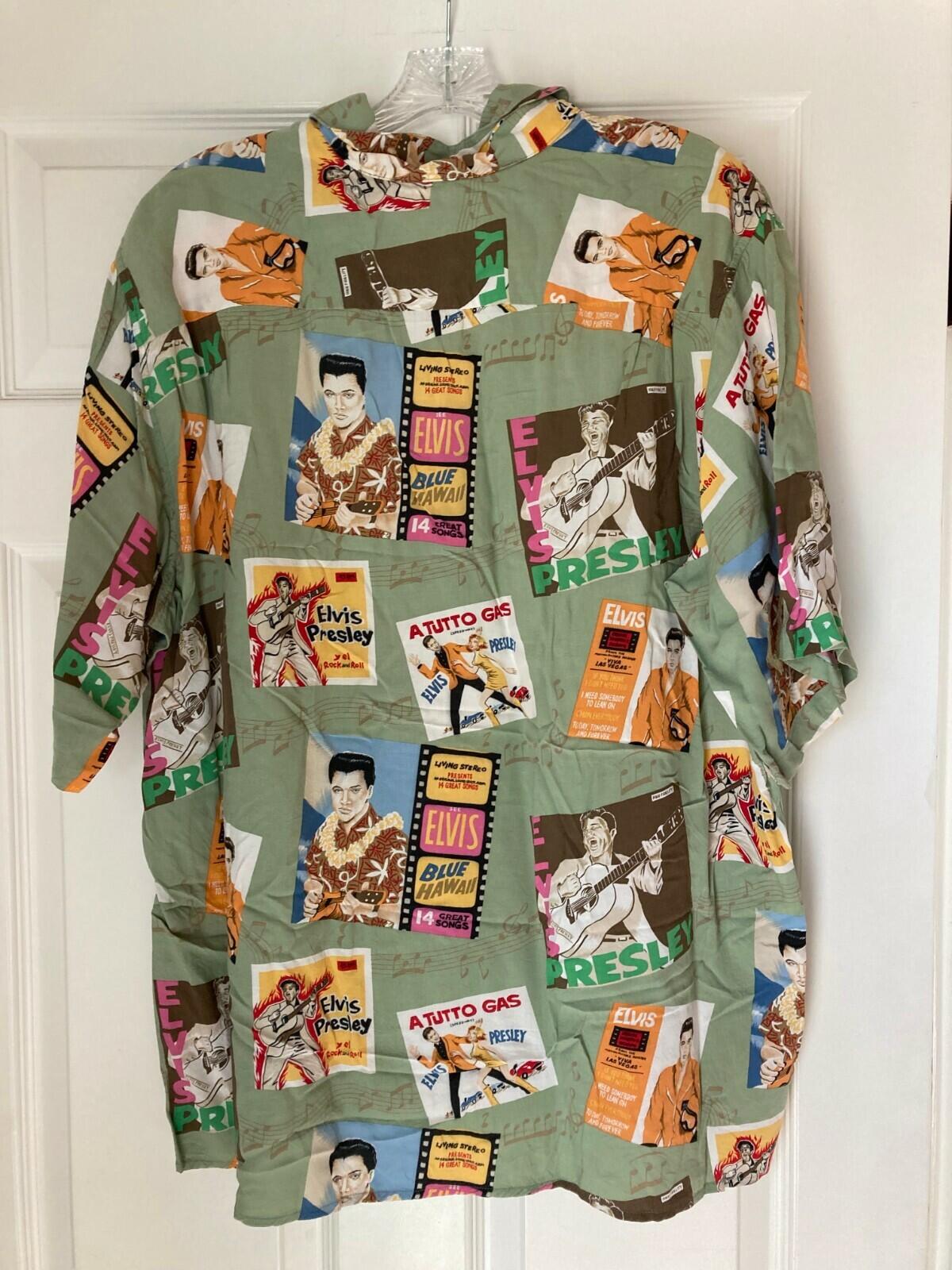 Reyn Spooner Elvis Presley Hawaiian Shirt Size Large - Image 4