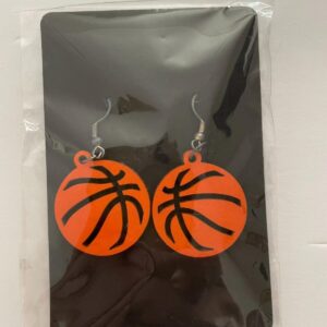Basketball Earrings