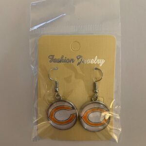 Chicago Bears NFL Football Team Earrings