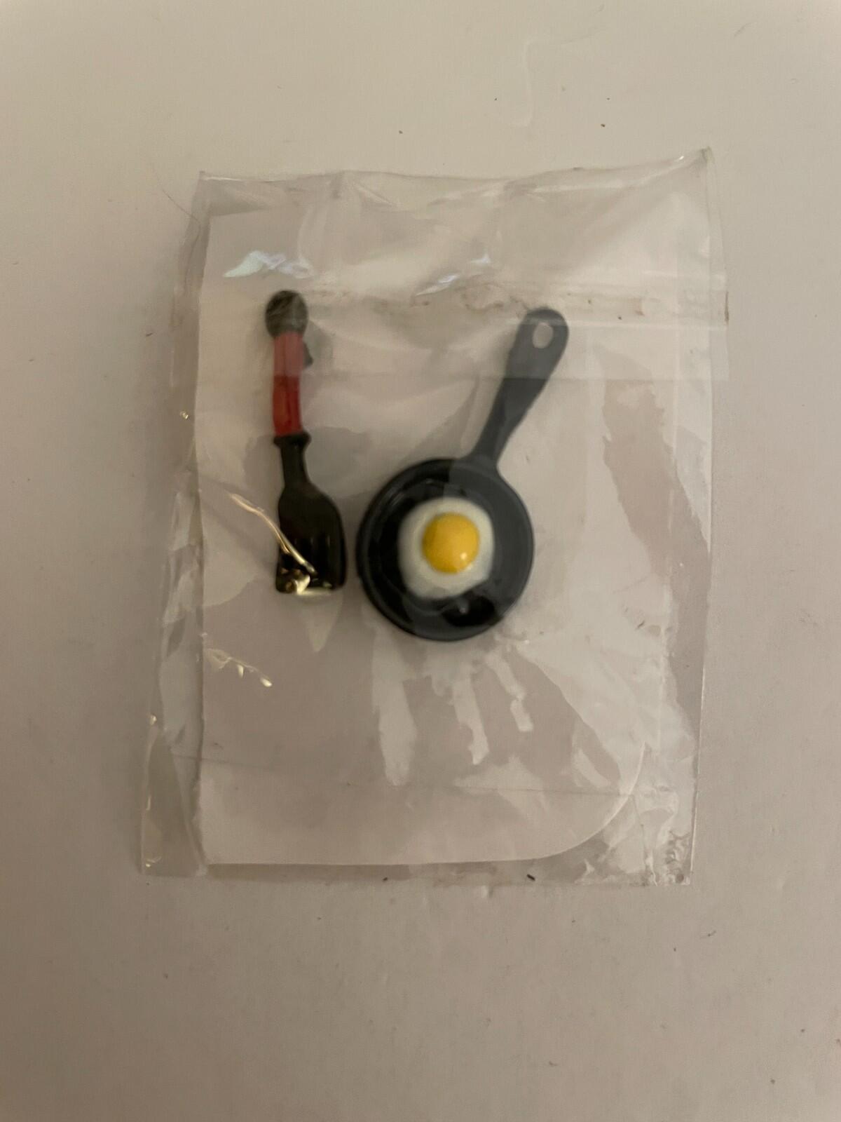 Fried Egg Earring & Spatula Earrings Set New In Package