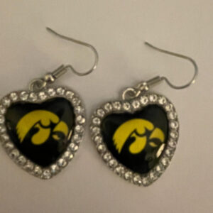 Iowa Hawkeyes NCAA Basketball Team Earrings