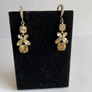 Givenchy Gemstone Dangle Earrings