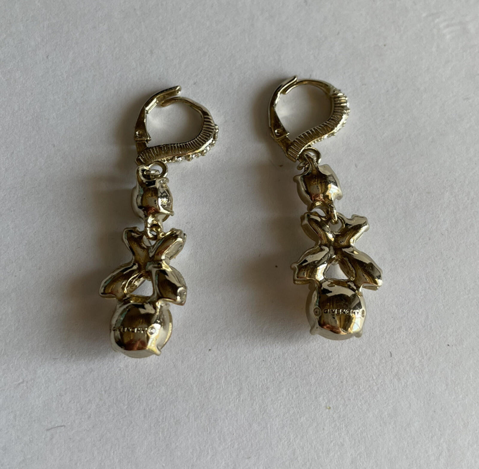 Givenchy Gemstone Dangle Earrings - Image 3