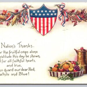A Nation's Thanks Postcard