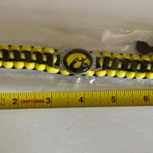 Iowa Hawkeyes NCAA Basketetball Bracelet