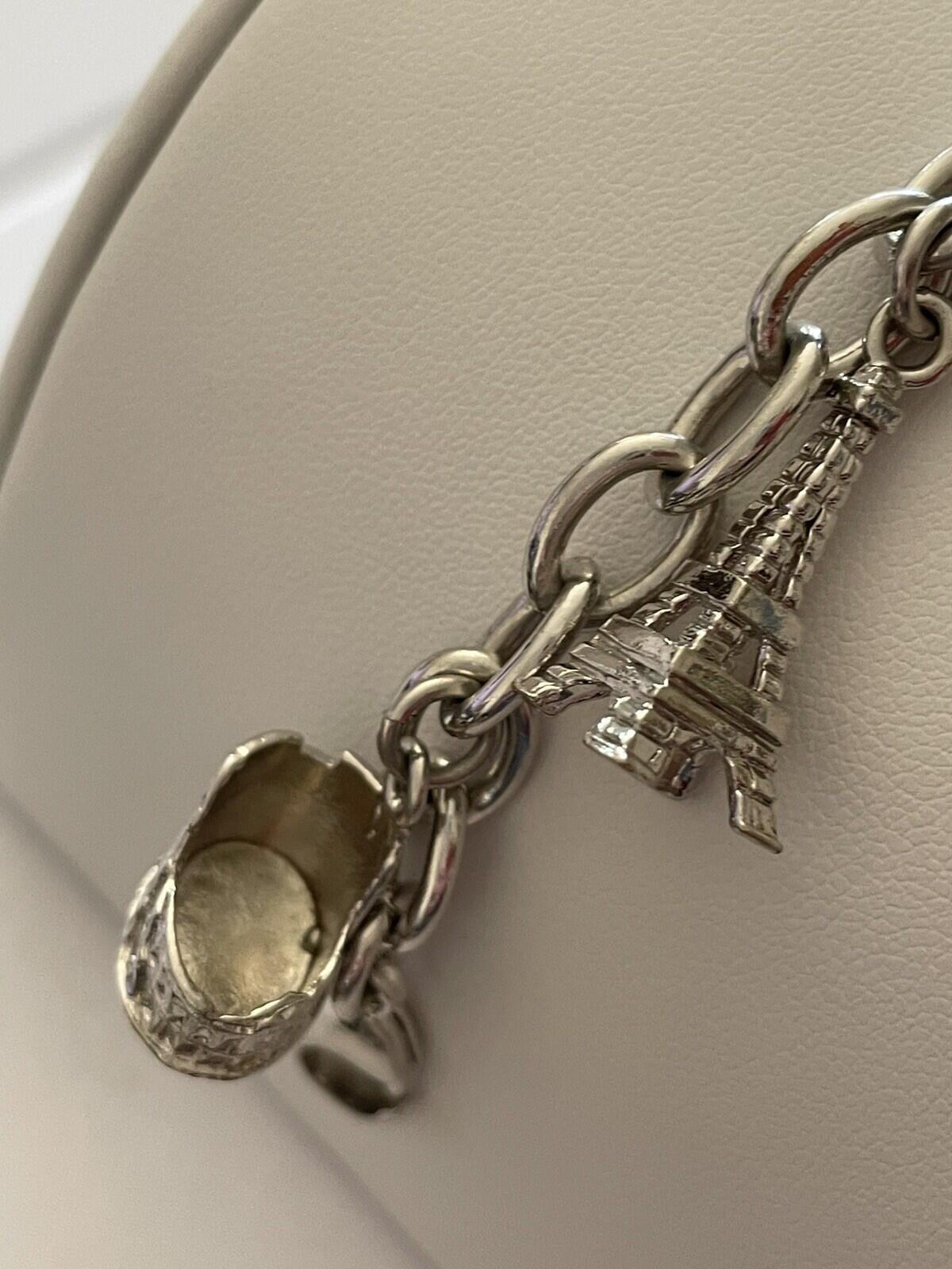 Jewels Of Italy Le Amiche Girlfriend Vacation Charm Bracelet - Image 5
