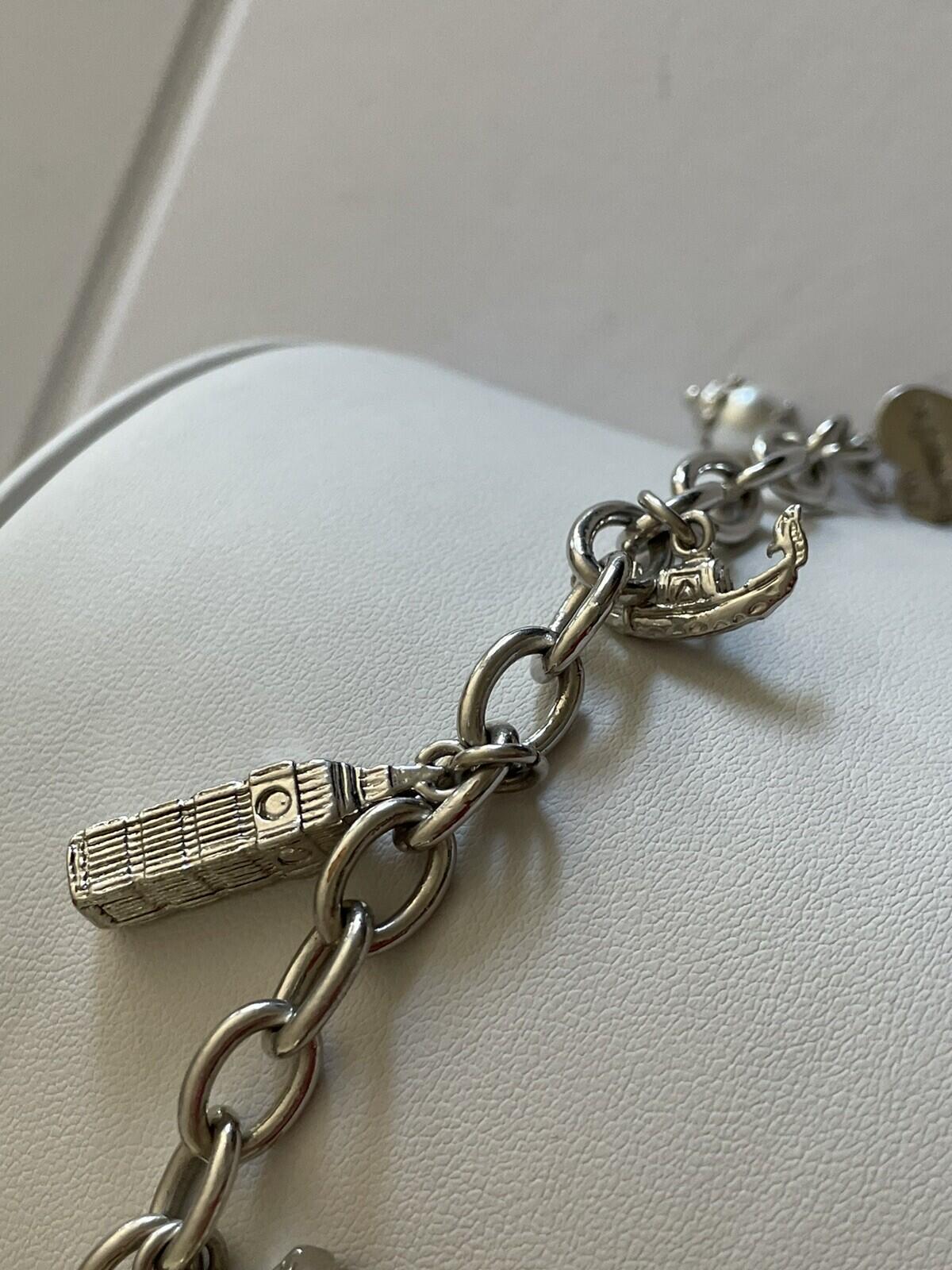 Jewels Of Italy Le Amiche Girlfriend Vacation Charm Bracelet - Image 6