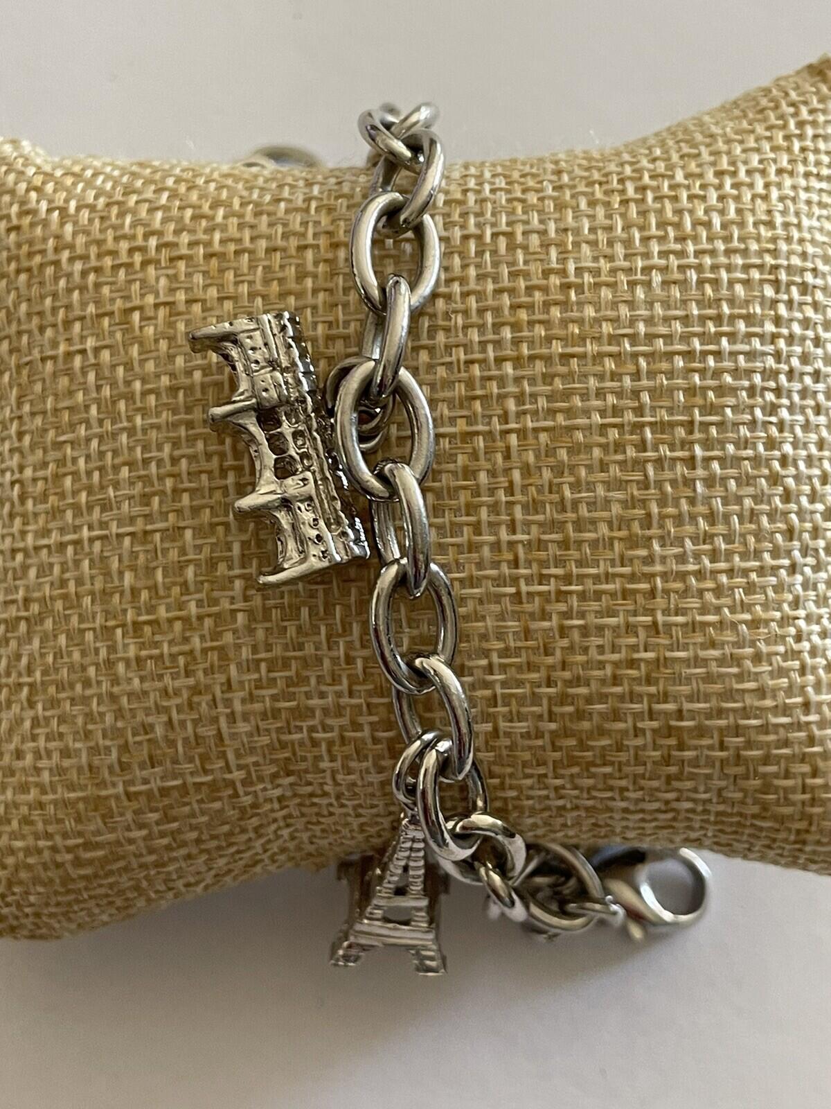 Jewels Of Italy Le Amiche Girlfriend Vacation Charm Bracelet - Image 7