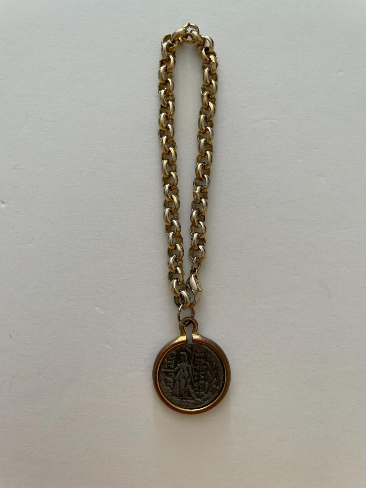 Roman Style Roman Coin Bracelet - Image 2