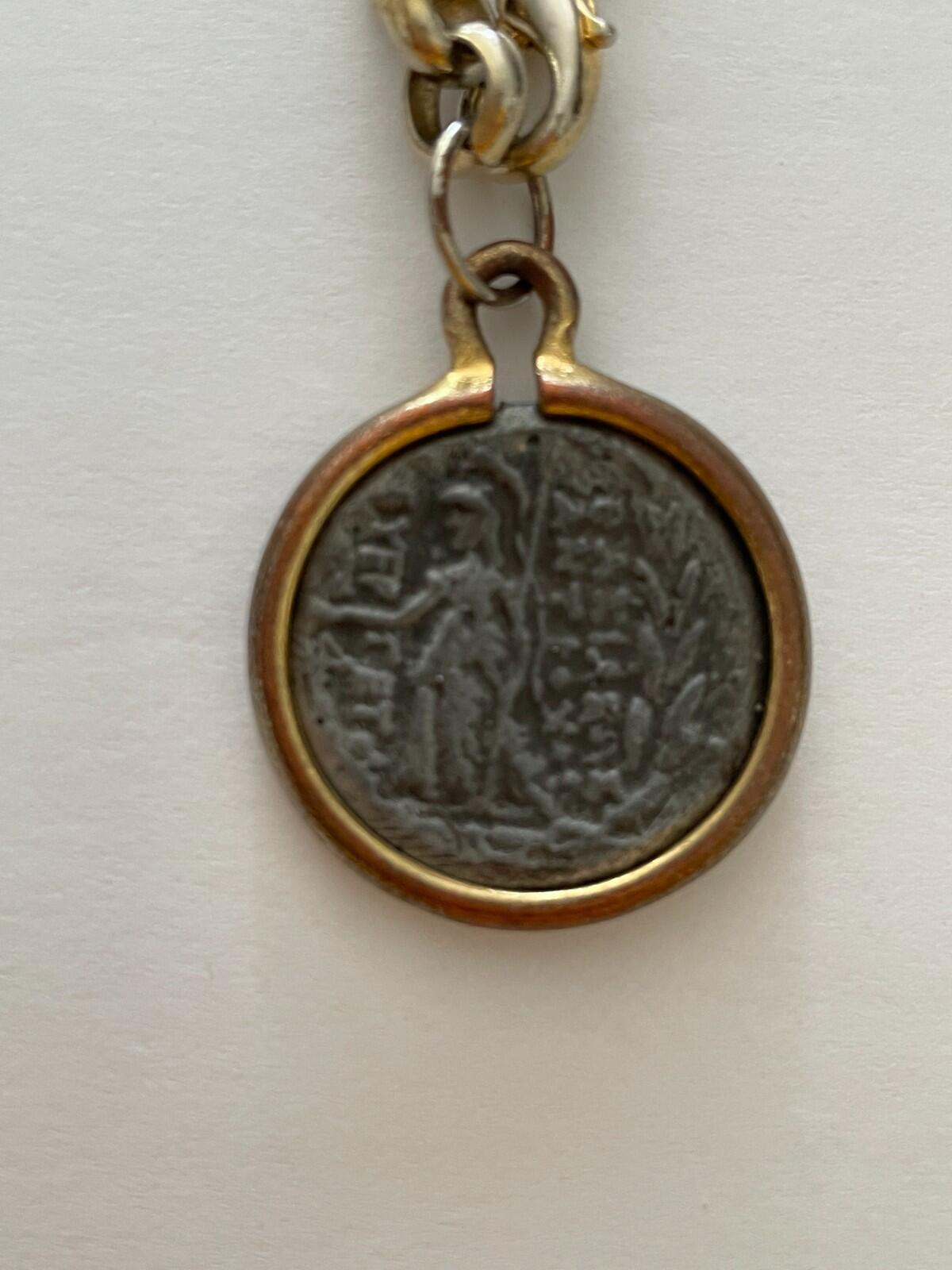 Roman Style Roman Coin Bracelet - Image 3