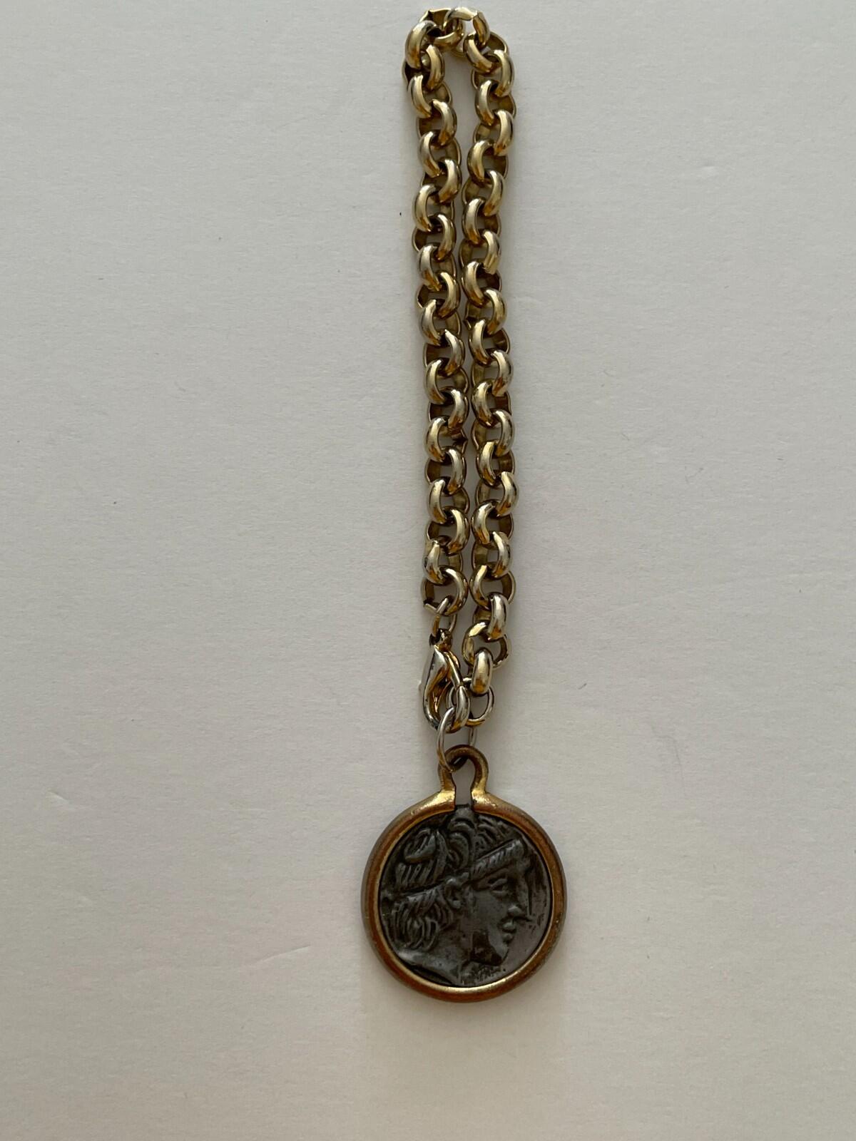 Roman Style Roman Coin Bracelet - Image 4