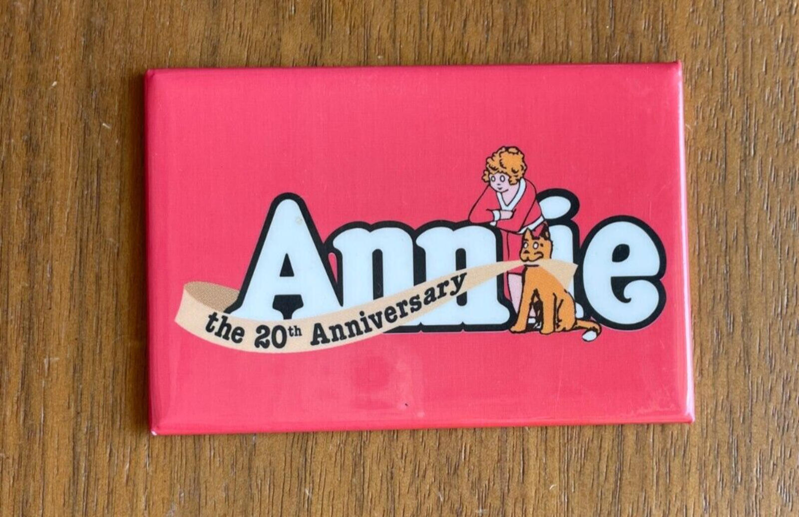 Annie The 20th Anniversary Magnet