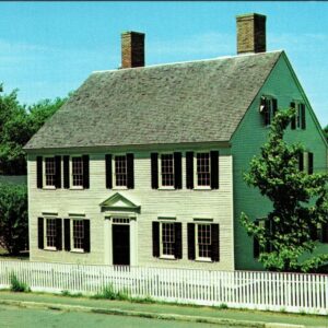 Strawberry Banke Portsmouth New Hampshire Captain Keyran Walsh House Postcard