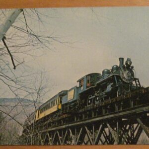 Green Mountain 89 Train Ludlow Vermont Postcard