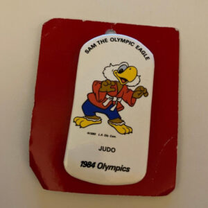 1994 Sam The Olympic Eagle Olympics JUDO Pin