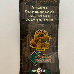 1998 Arizona Diamondbacks All Stars Baseball Pin Bank One Pin