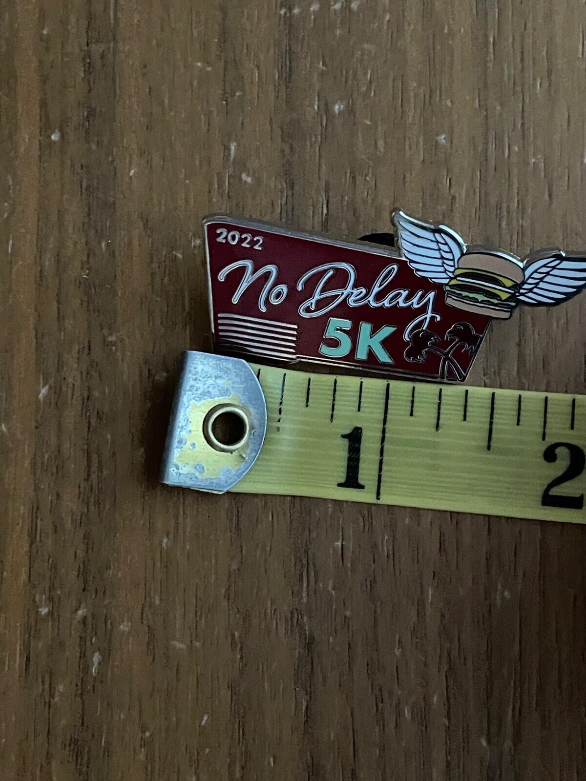2022 No Delay 5K In N Out Burger Pin - Image 3