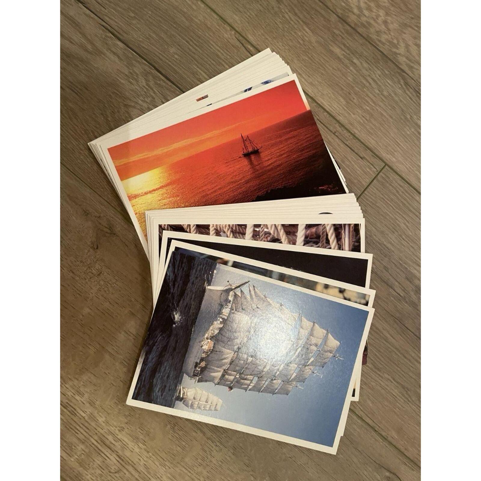 Continental Postcard Lot Of 30 Ships Postcards By Fotopoint Deutchland - Image 2