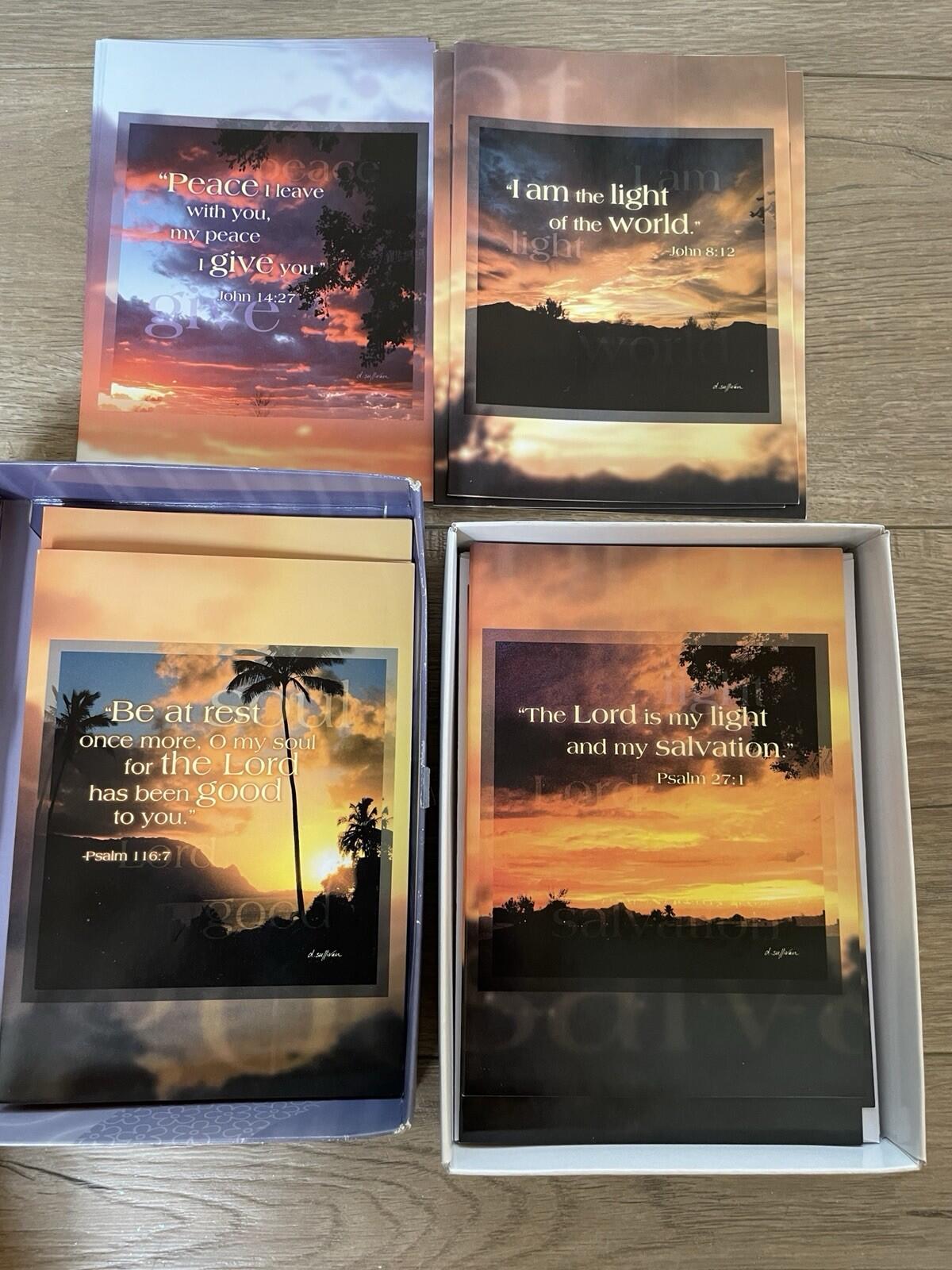 Divinity Praying For You Bible Greeting Cards Box Of 12 Cards With Envelopes - Image 2