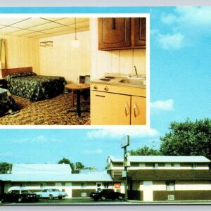 Abe Lincoln Motel Effingham Illinois Postcard