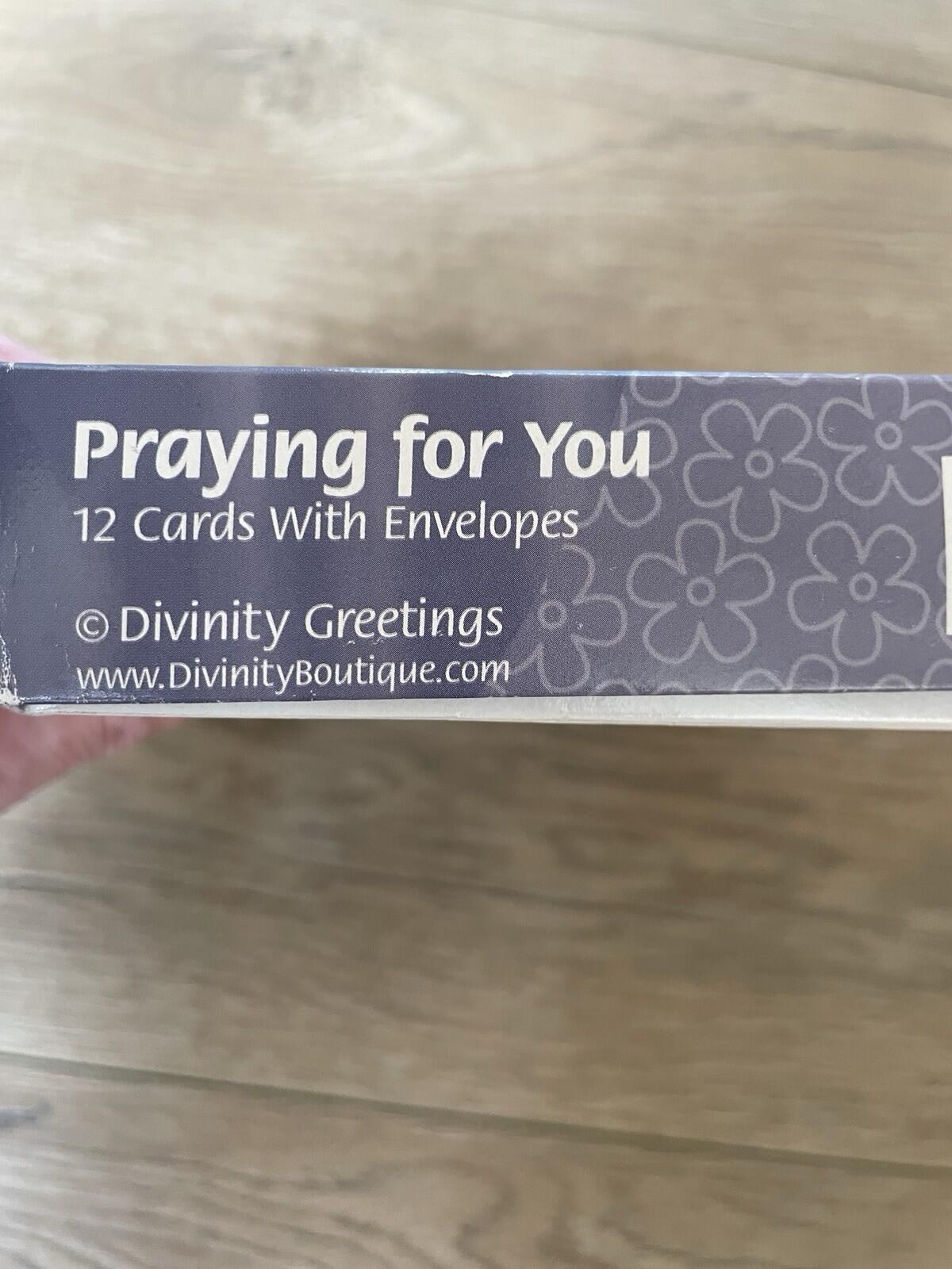 Divinity Praying For You Bible Greeting Cards Box Of 12 Cards With Envelopes - Image 10