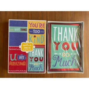 Hallmark Thank You Cards Box Set Of 12 Assorted Cards