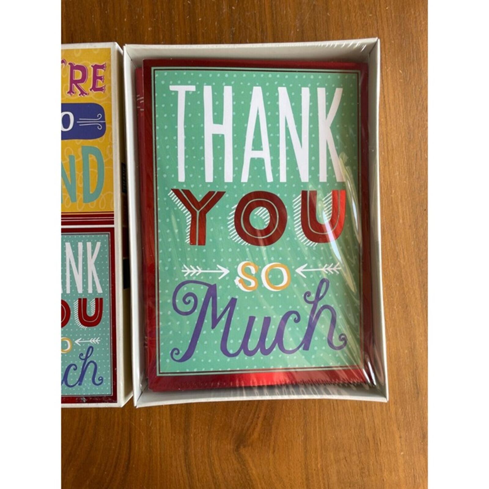 Hallmark Thank You Cards Box Set Of 12 Assorted Cards - Image 3