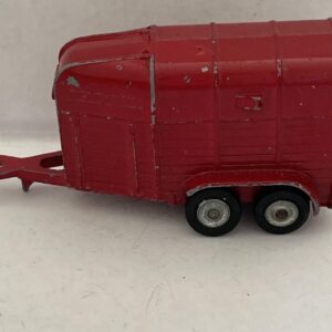 Corgi Junior Red Rice Horsebox Trailer Vintage