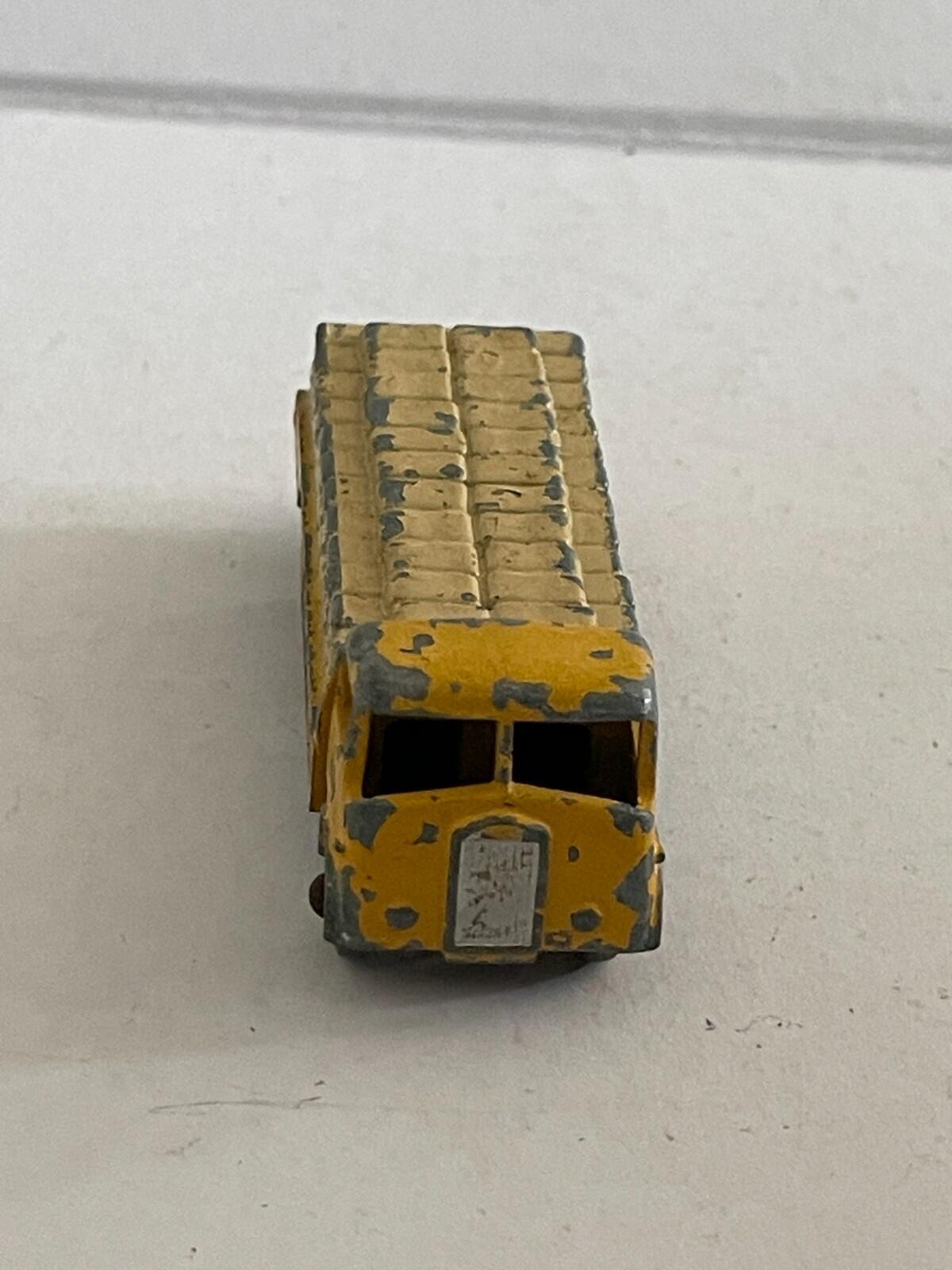 Lesney Matchbox Albion Chieftan Yellow Truck #51 Diecast Car - Image 4