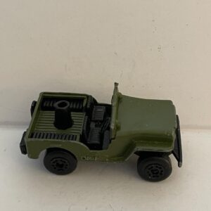 Lesney Matchbox Superfast #38 Green Jeep Diecast Car
