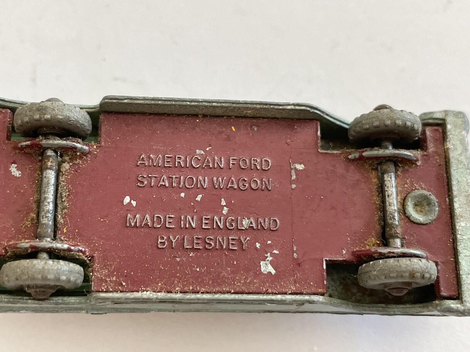 Matchbox Lesney American Ford Station Wagon #31 Diecast Car - Image 8
