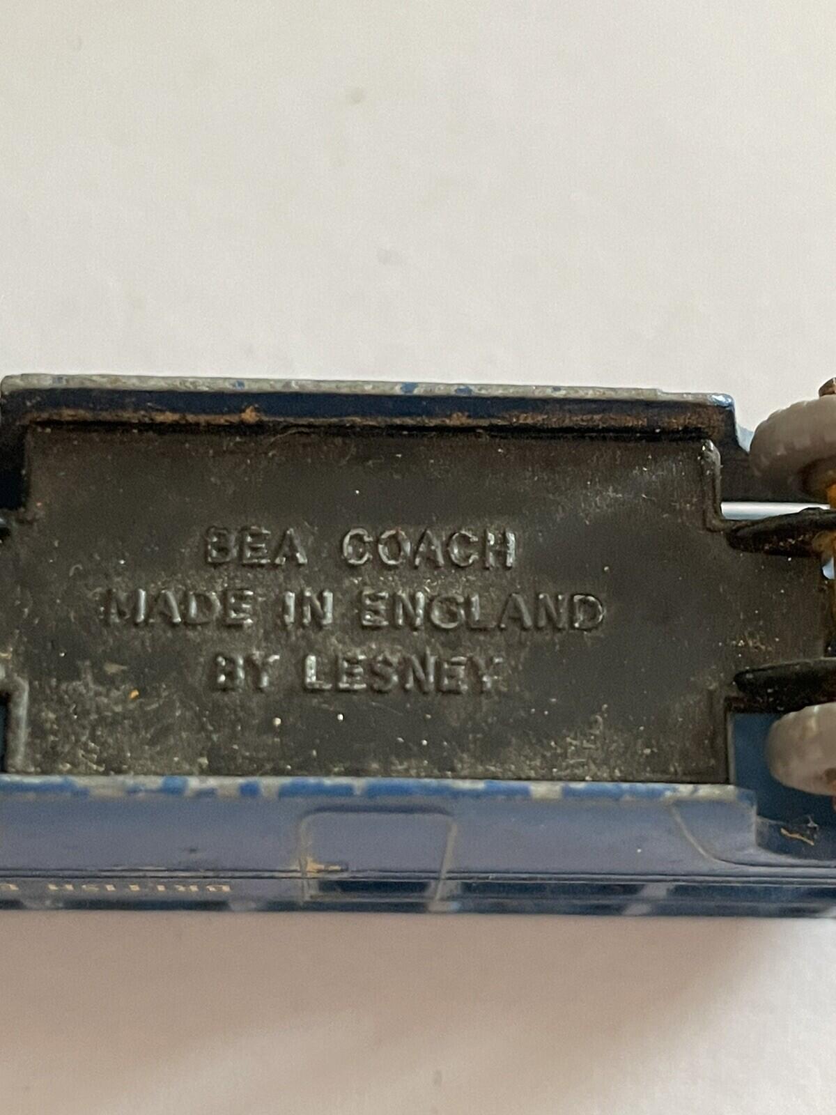 Matchbox Lesney BEA Coach British European Airways Bus #58 Diecast Car - Image 7