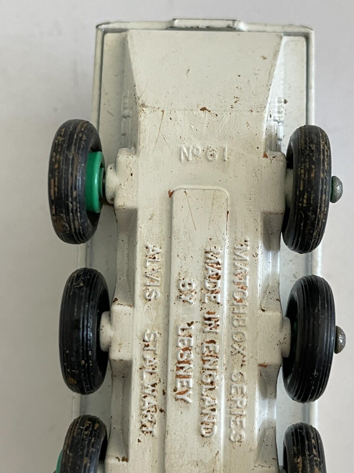 Matchbox Lesney No. 61 Alvis Stalwart BP Exploration Diecast Car - Image 9