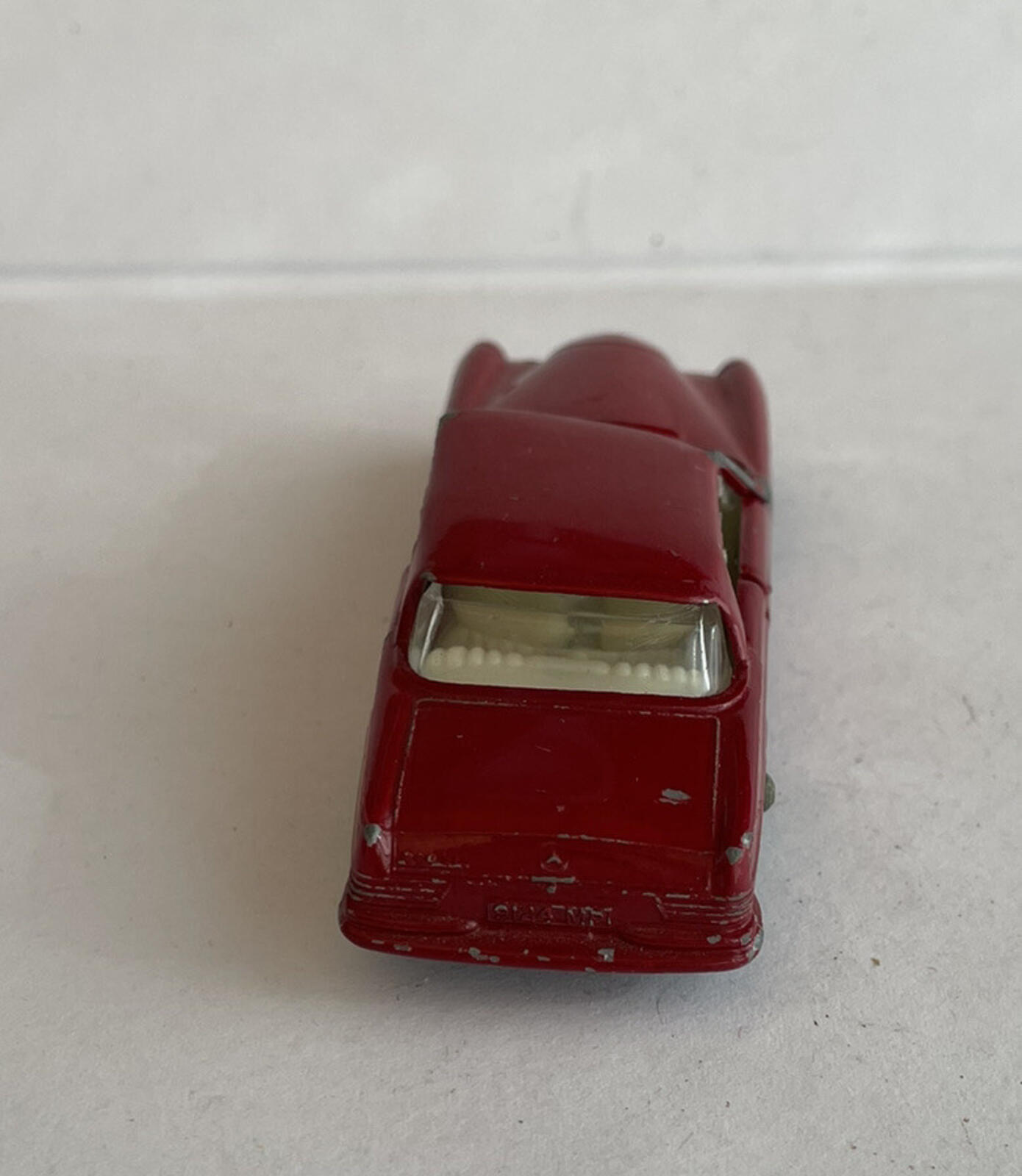 Matchbox Lesney No 53 Mercedes-Benz 220 SE Diecast Car Cherry Red Vintage - Image 2