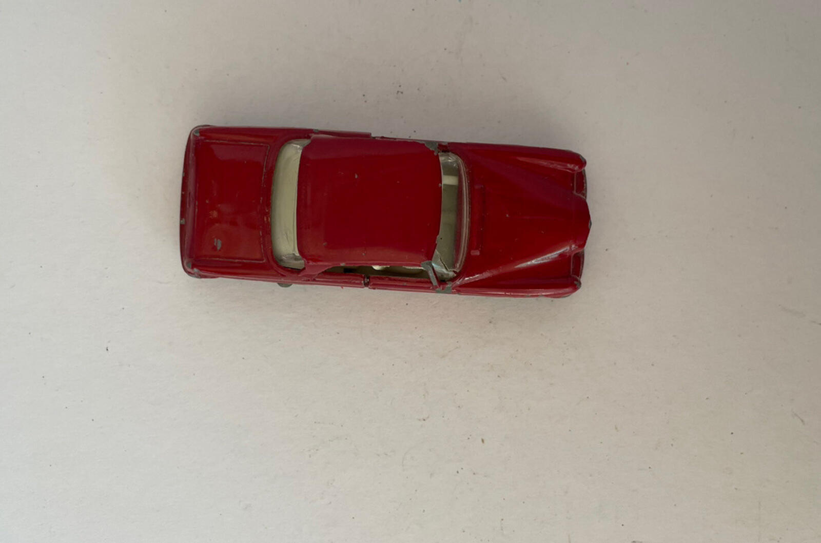 Matchbox Lesney No 53 Mercedes-Benz 220 SE Diecast Car Cherry Red Vintage - Image 5