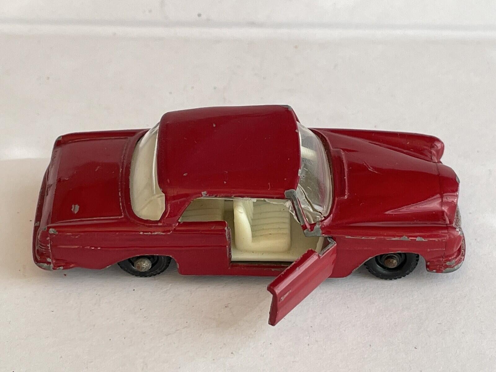 Matchbox Lesney No 53 Mercedes-Benz 220 SE Diecast Car Cherry Red Vintage - Image 8