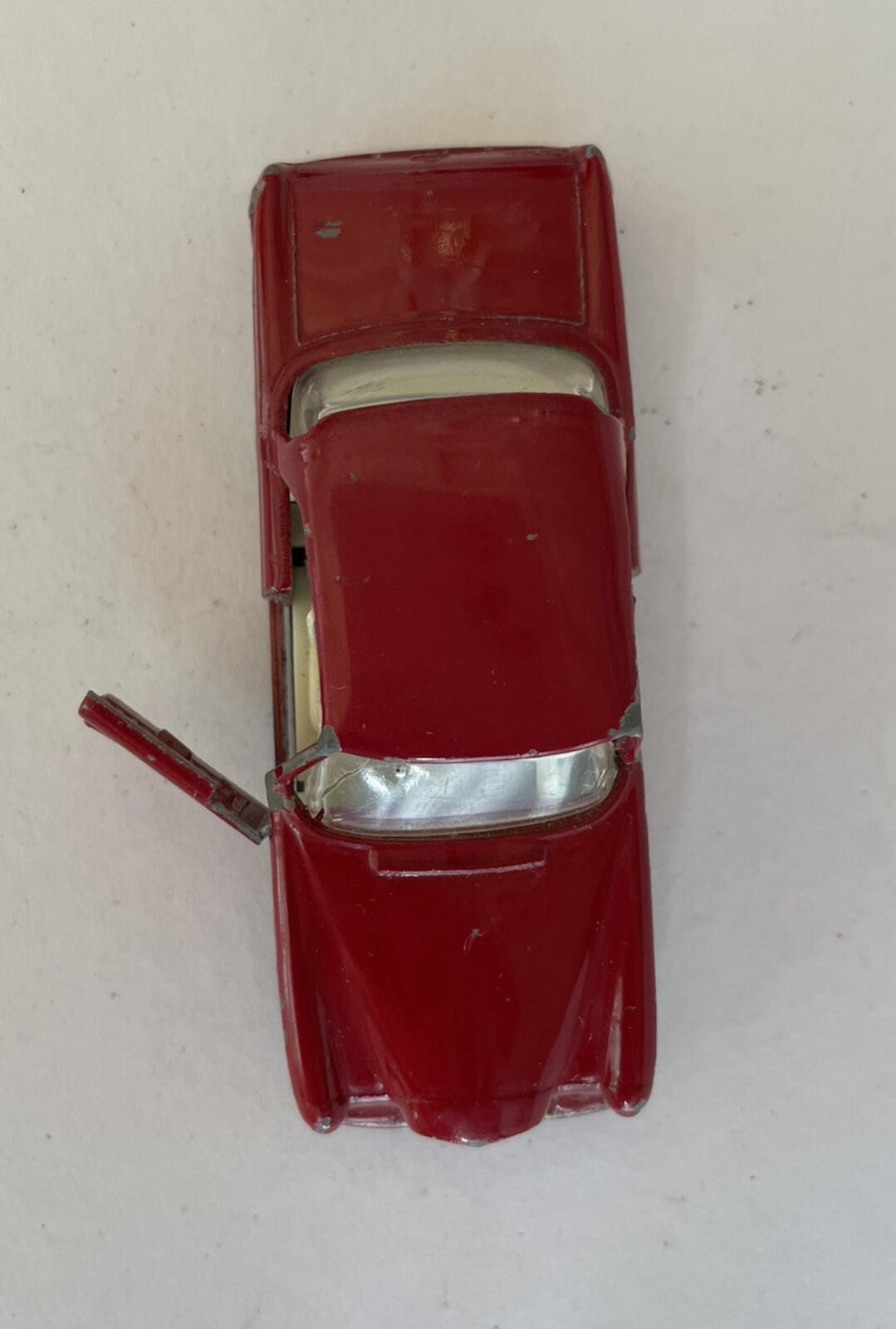 Matchbox Lesney No 53 Mercedes-Benz 220 SE Diecast Car Cherry Red Vintage - Image 9
