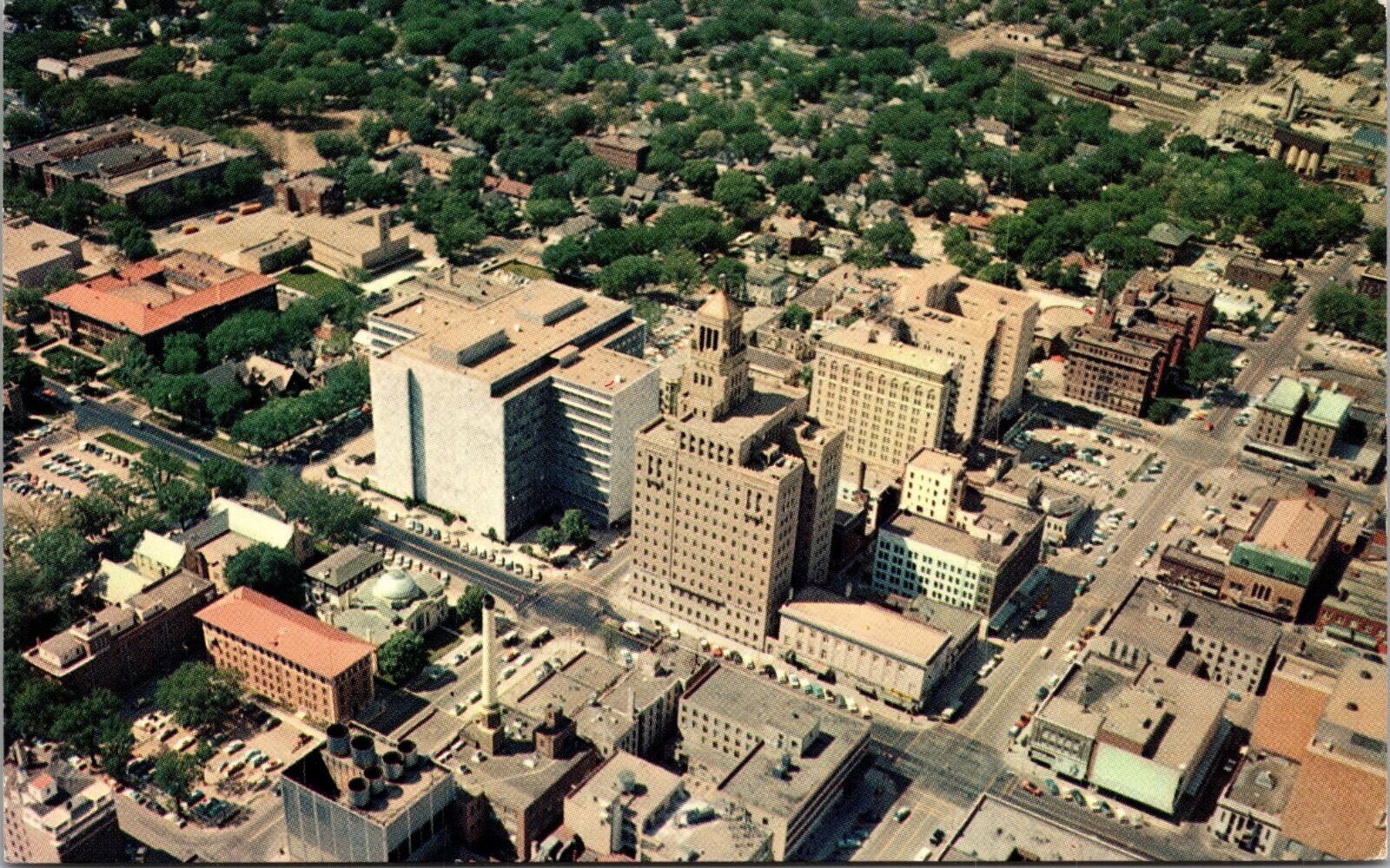 Aerial View Rochester Minnesota Postcard Unposted