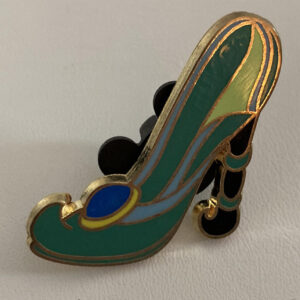 Aladdin Princess Jasmine Slipper  High Heel Shoe Disney Pin