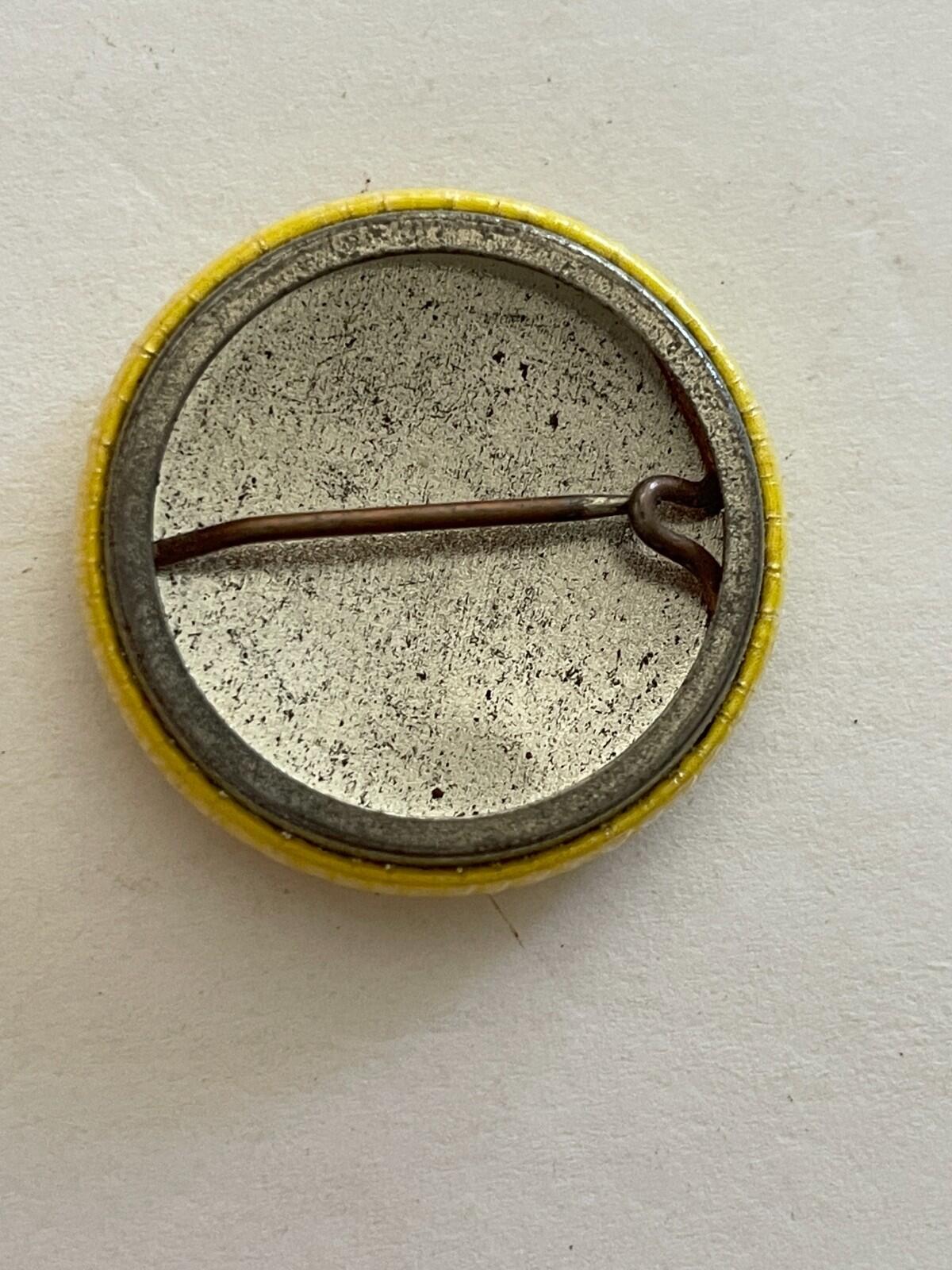 Alternative Press Button Pin Yellow Pin - Image 2