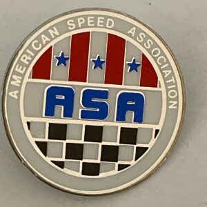 American Speed Association Pin ASA Pin Racing Pin