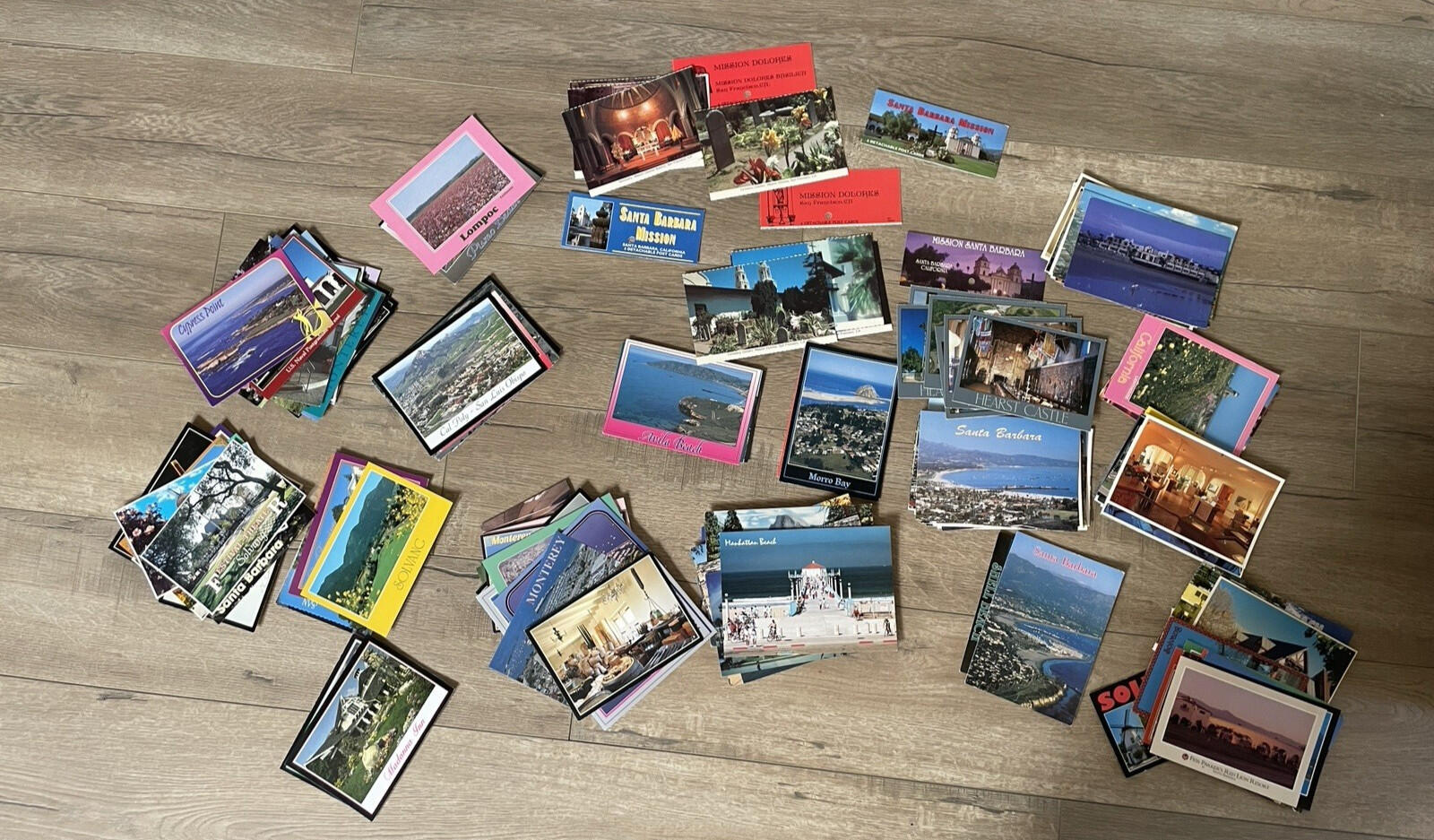 California Postcards Lot Of Approx 200 Continental Postcards Mainly Northern CA