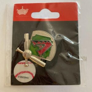 Arizona Diamondbacks Baseball Team Pin New On Card
