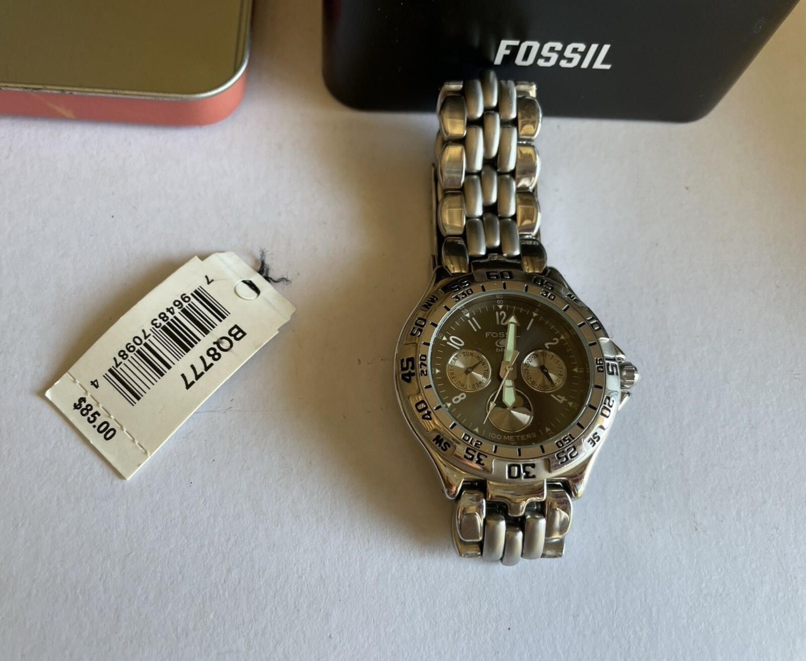 Carson City College Crows Watch By Fossil In Original Tin